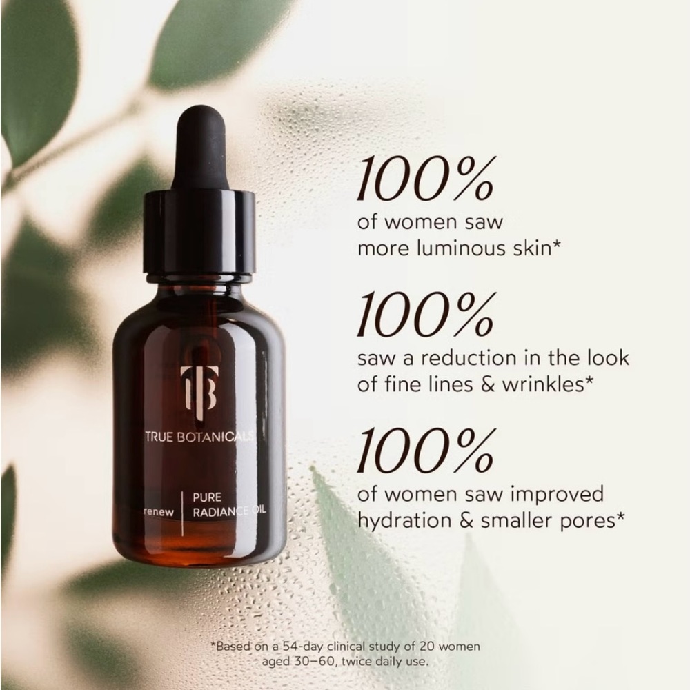 True Botanicals Renew Pure Radiance Oil (BRAND NEW, NEVER OPENED) - Picture 4 of 9